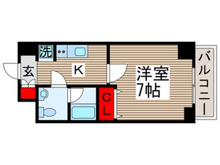 南海サザンコート行徳の物件間取画像